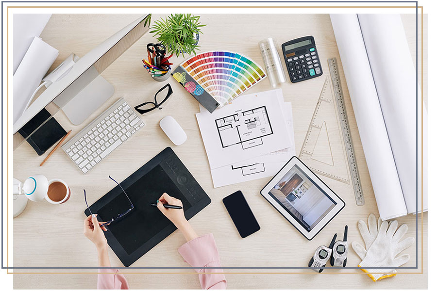 desk-with-tablet-color-palette-washington-dc